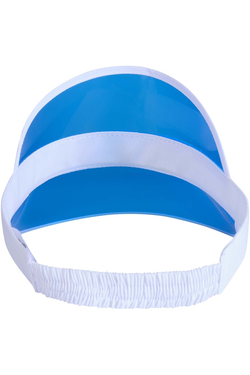 Bright cap with transparent visor