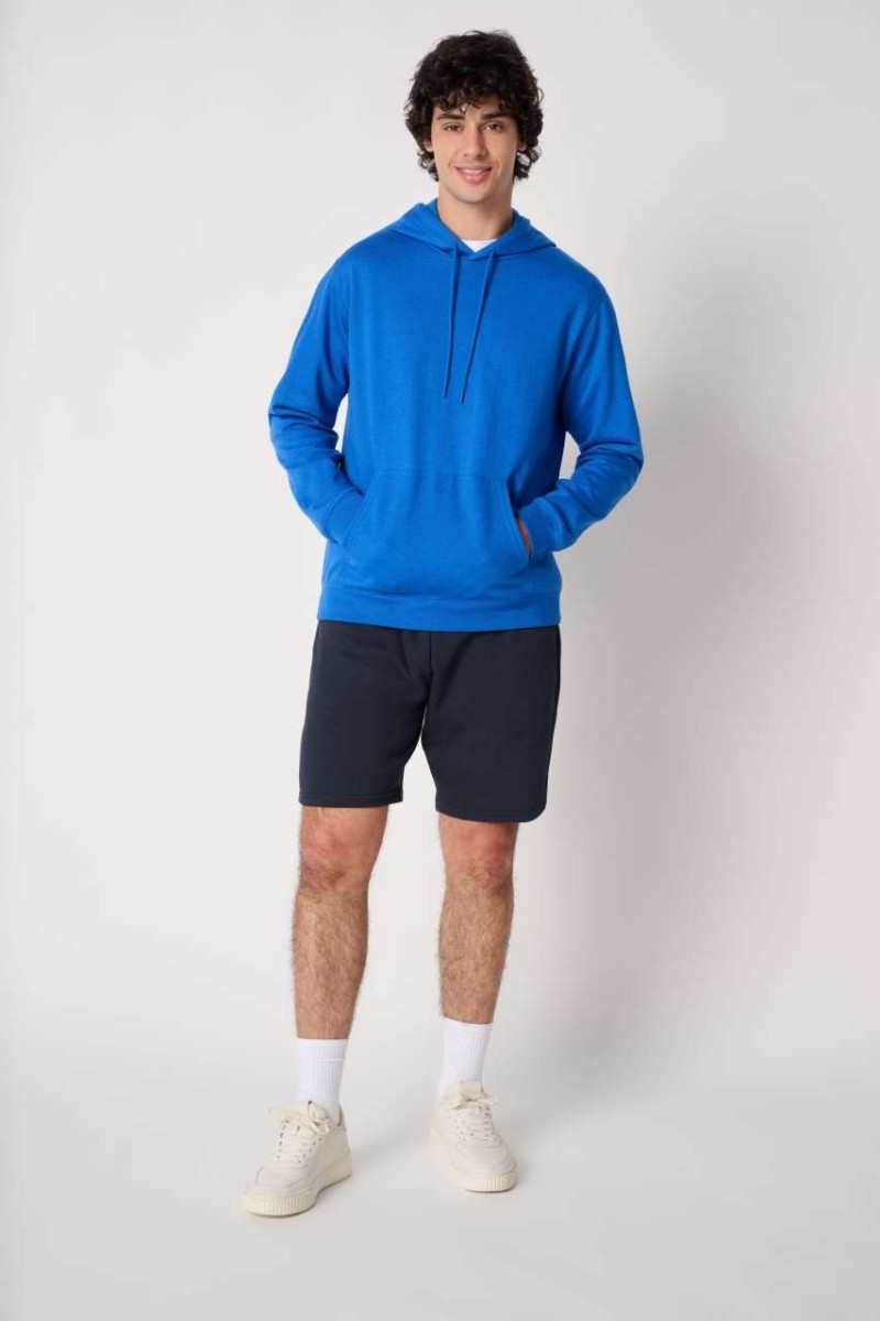 UNISEX BASIC HOODIE TUBULAR SWEATSHIRT