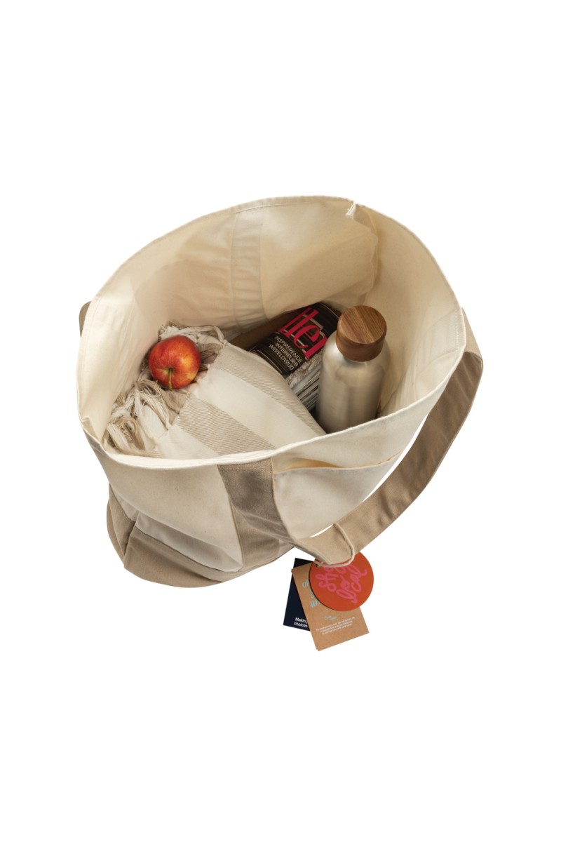 SHOP LOCAL AWARE™ recycled cotton 350gsm Tote bag