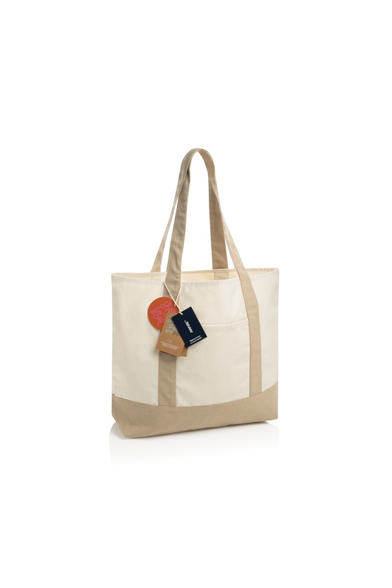 SHOP LOCAL AWARE™ recycled cotton 350gsm Tote bag