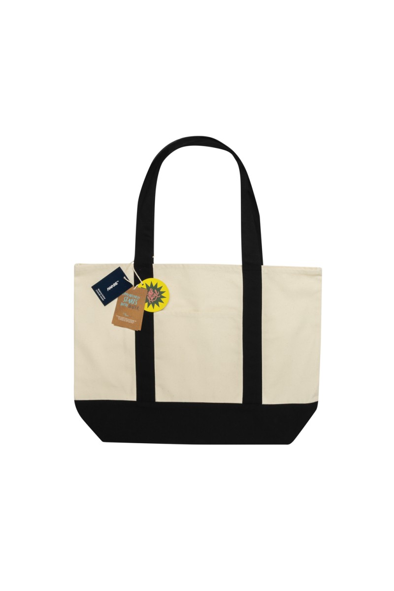 Geantă tote SHOP LOCAL AWARE™ din bumbac reciclat 350 gsm
