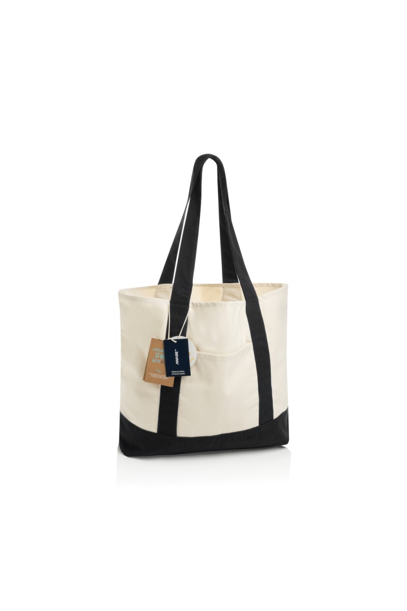SHOP LOCAL AWARE™ recycled cotton 350gsm Tote bag