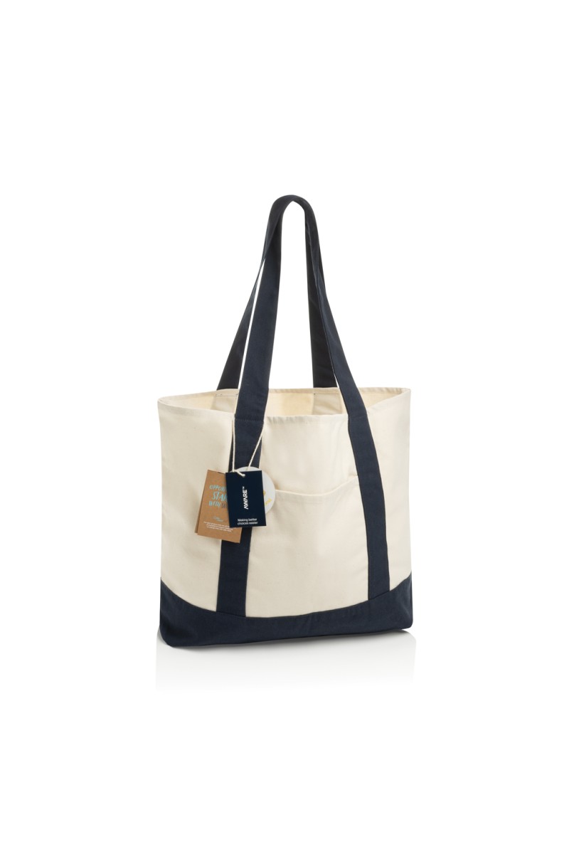 SHOP LOCAL AWARE™ recycled cotton 350gsm Tote bag