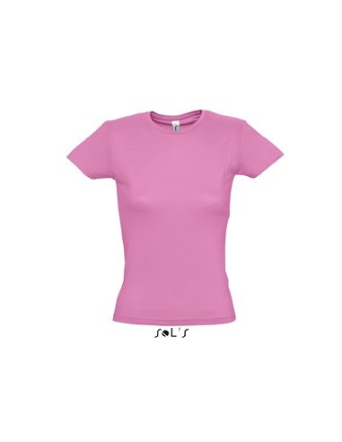 Sols Damen T-Shirt LADIES T-SHIRT MISS Kurzarm Rundhals S-XXL L225 NEU 