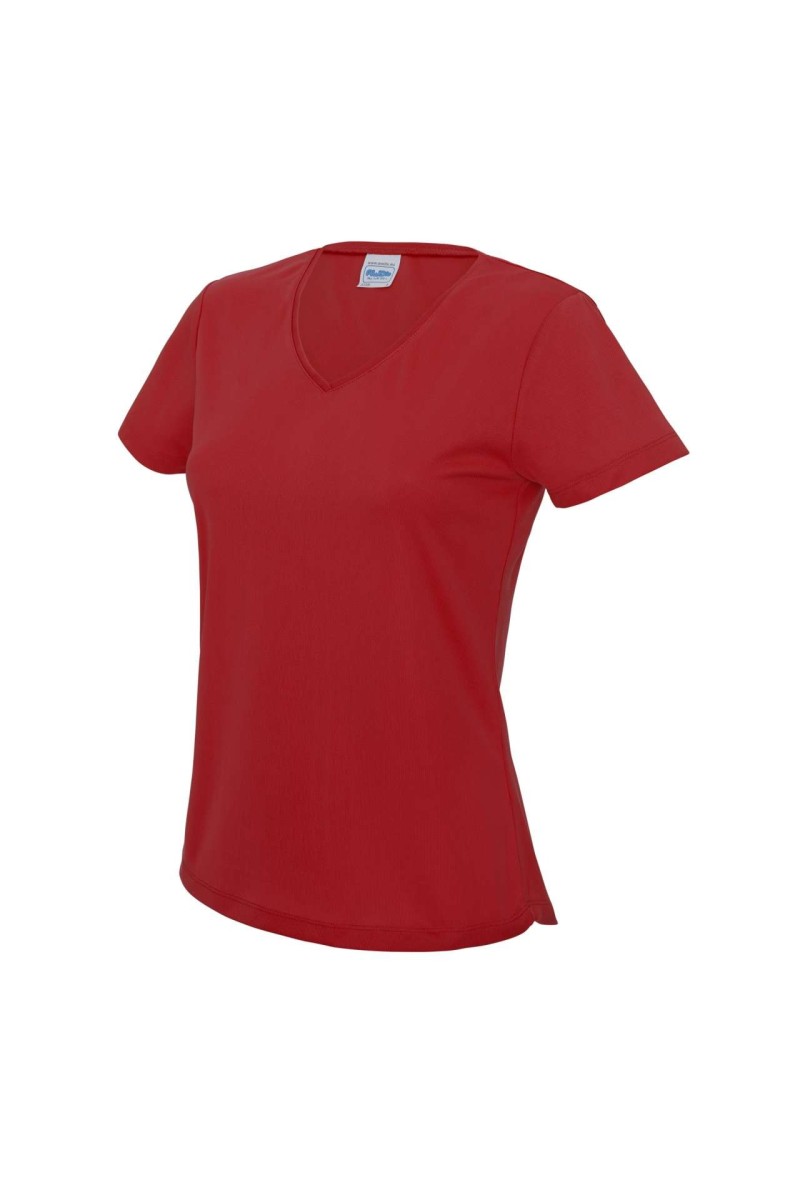 V NECK WOMEN'S COOL T