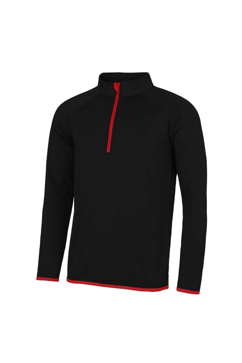 Jet Black/Fire Red