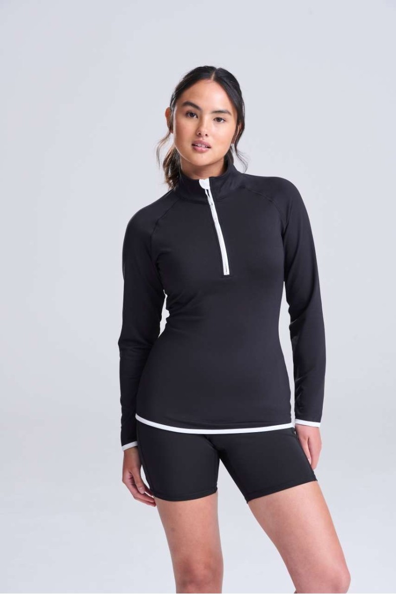 WOMEN'S COOL 1/2 ZIP SWEAT