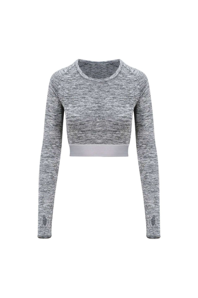 Tricou scurtat cu mâneci lungi pentru femei - Just Cool