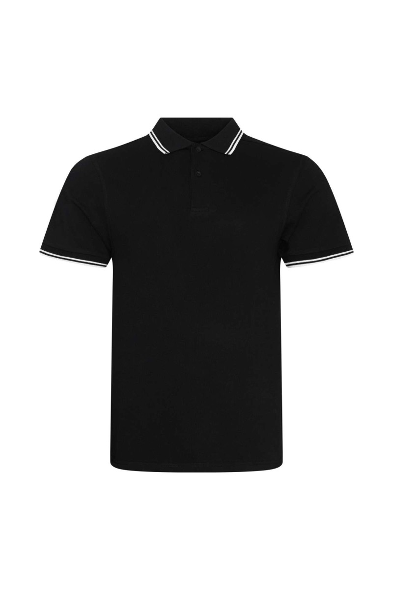 Tricou polo stretch cu tipsuri - Just Polos