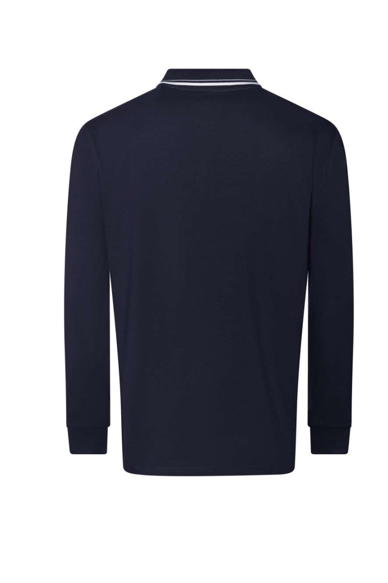 LONG SLEEVE TIPPED 100 POLO