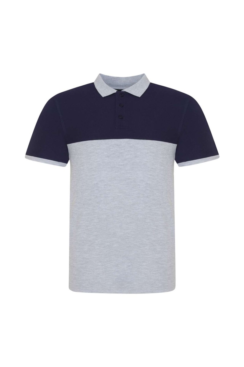Tricou polo colour block - Just Polos