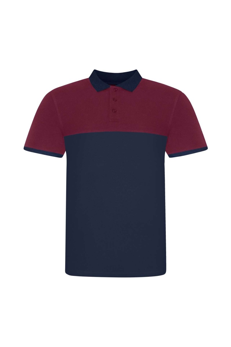 Tricou polo colour block - Just Polos