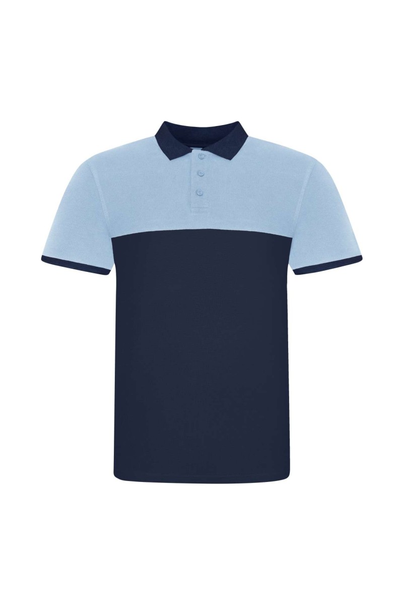 Tricou polo colour block - Just Polos