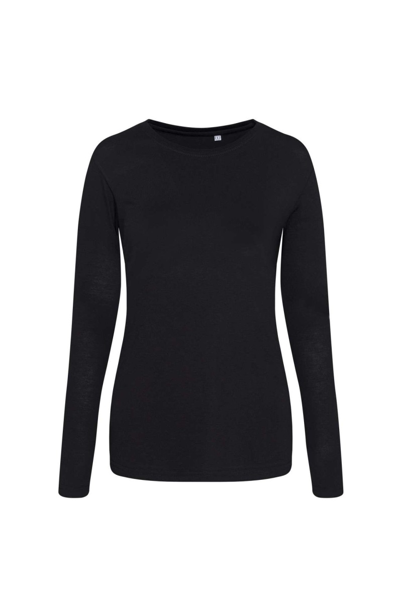 Tricou tri-blend cu mânecă lungă pentru femei - Just Ts
