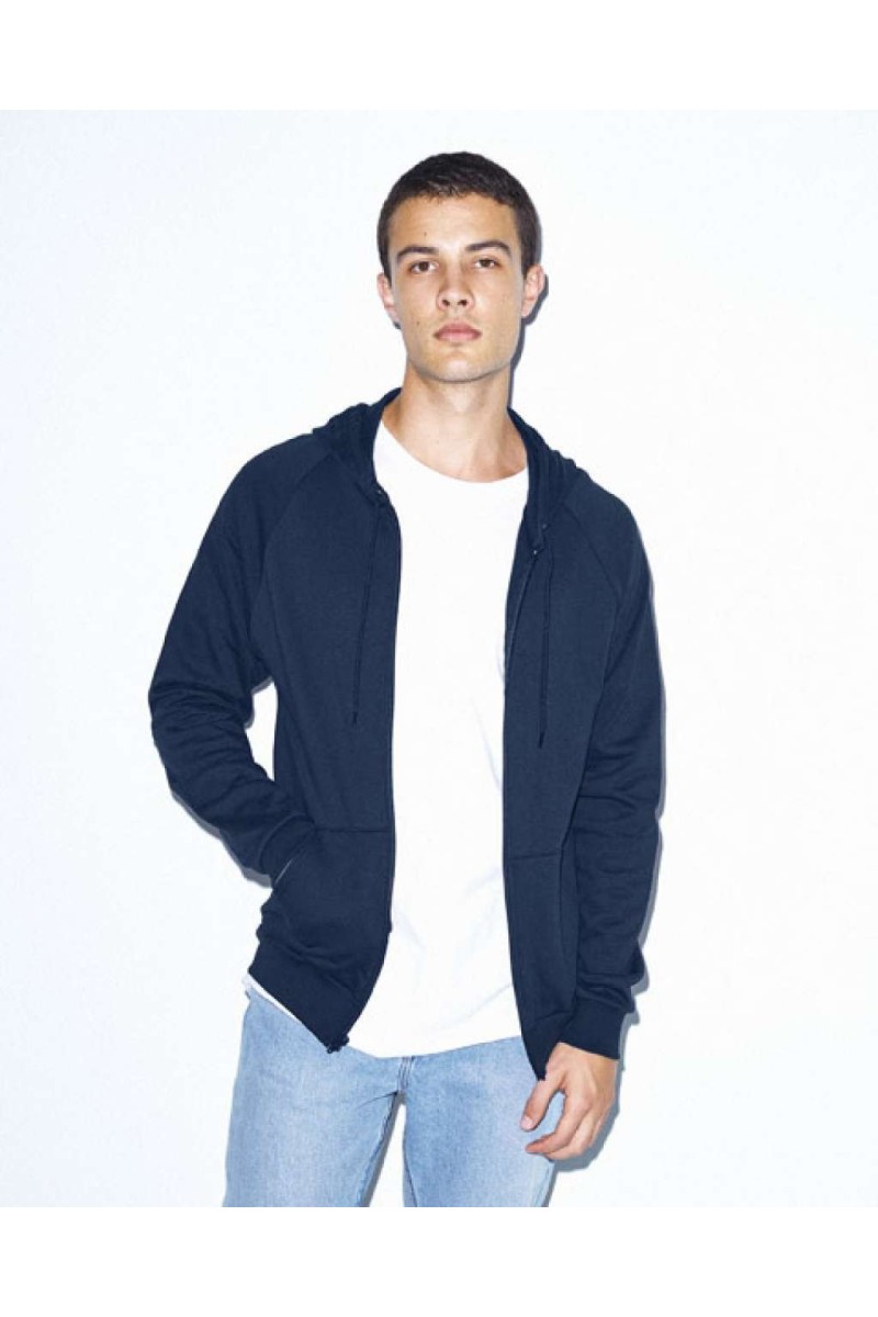 Hanorac cu fermoar și glugă California fleece unisex