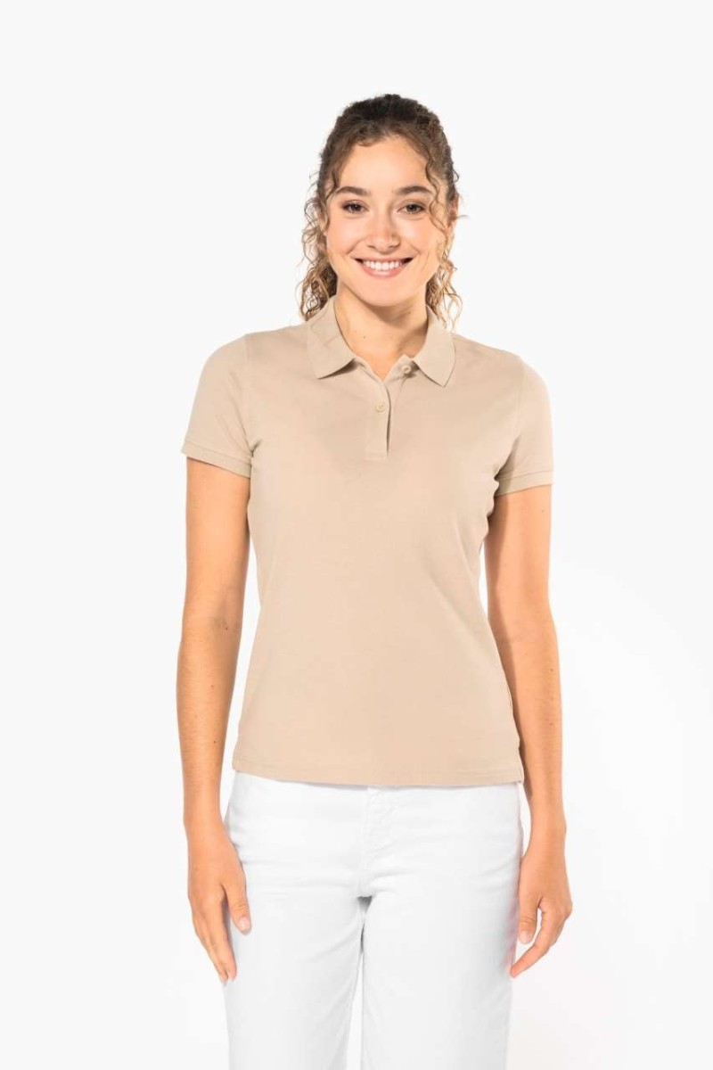Tricou polo piqué organic 180 pentru femei - Kariban