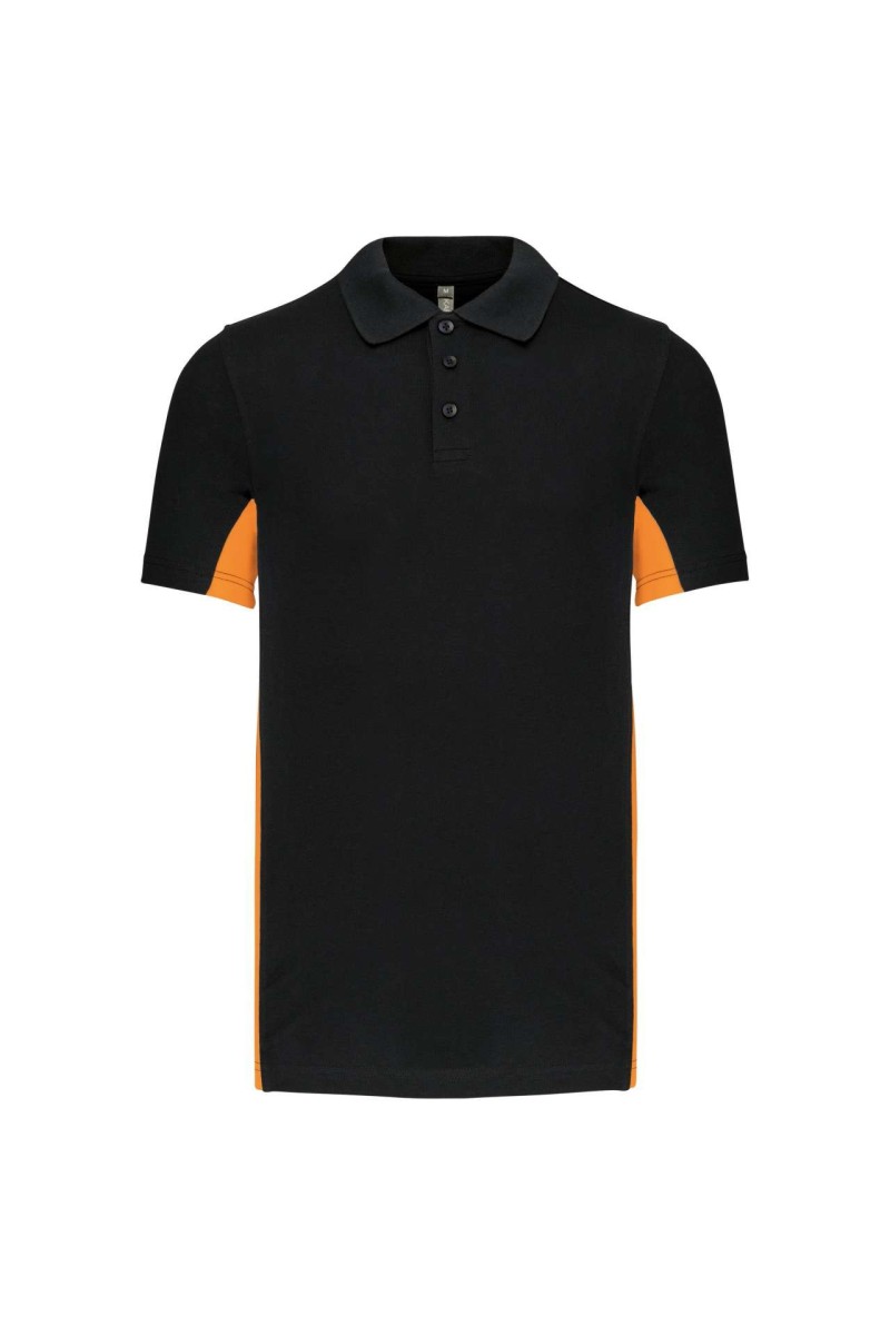 Black/Orange