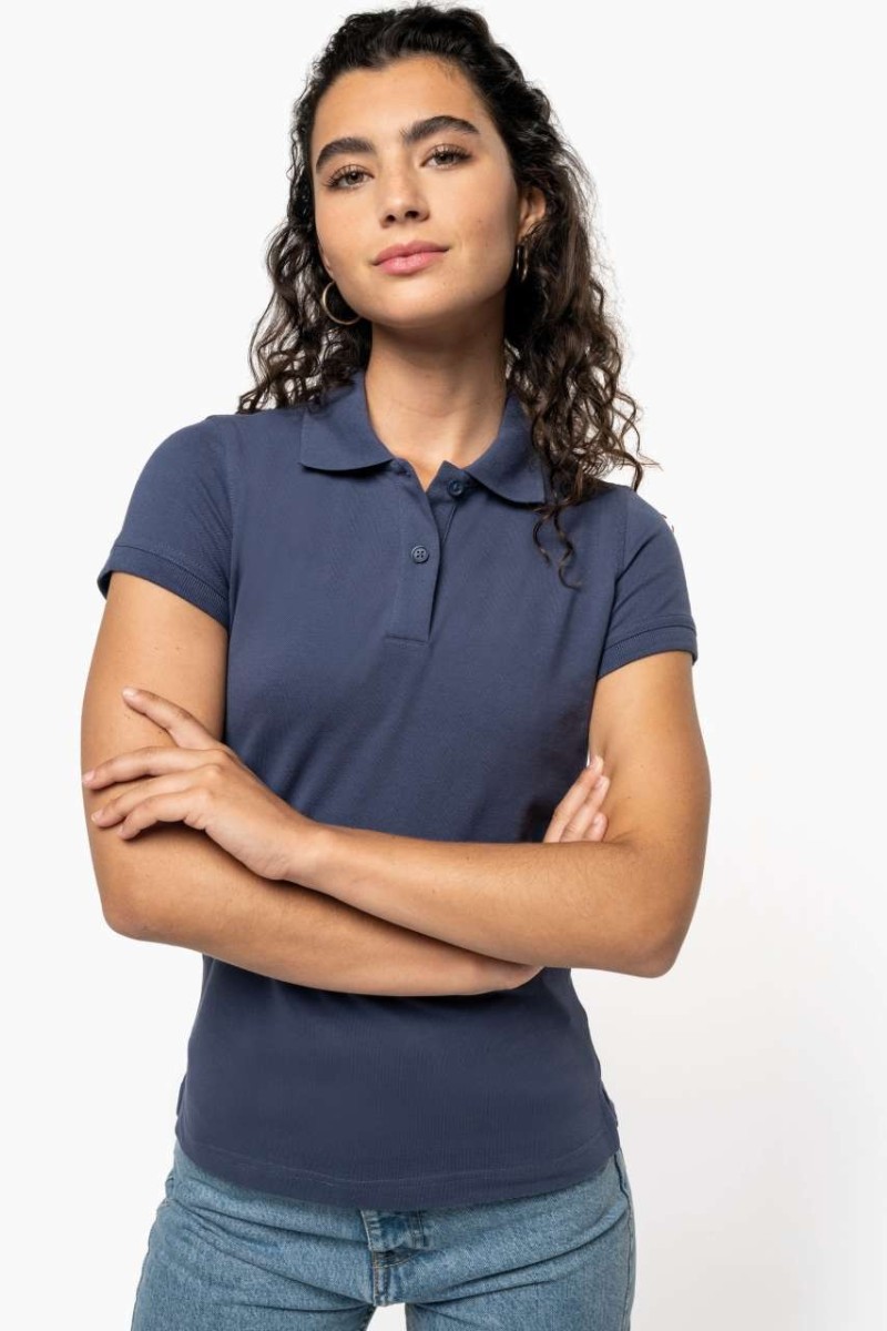 Tricou polo Brooke cu mâneci scurte pentru femei