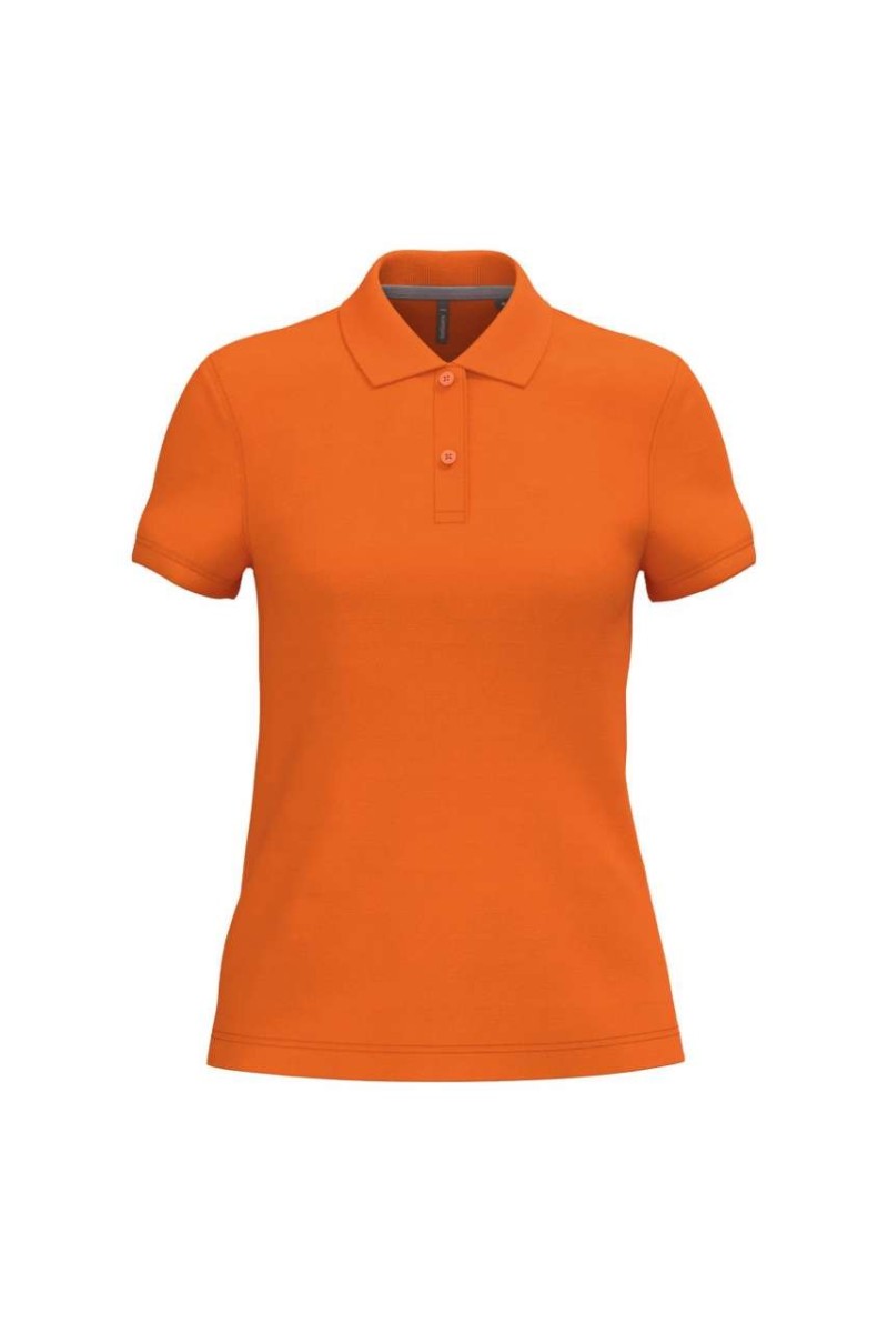 LADIES' SHORT-SLEEVED POLO SHIRT