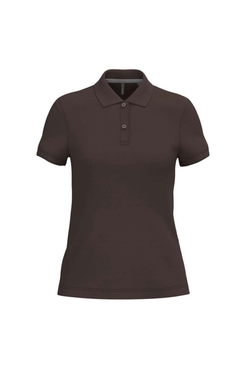 LADIES' SHORT-SLEEVED POLO SHIRT
