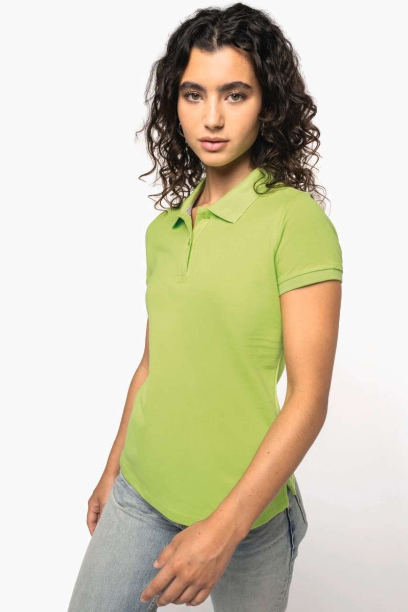 LADIES' SHORT-SLEEVED POLO SHIRT