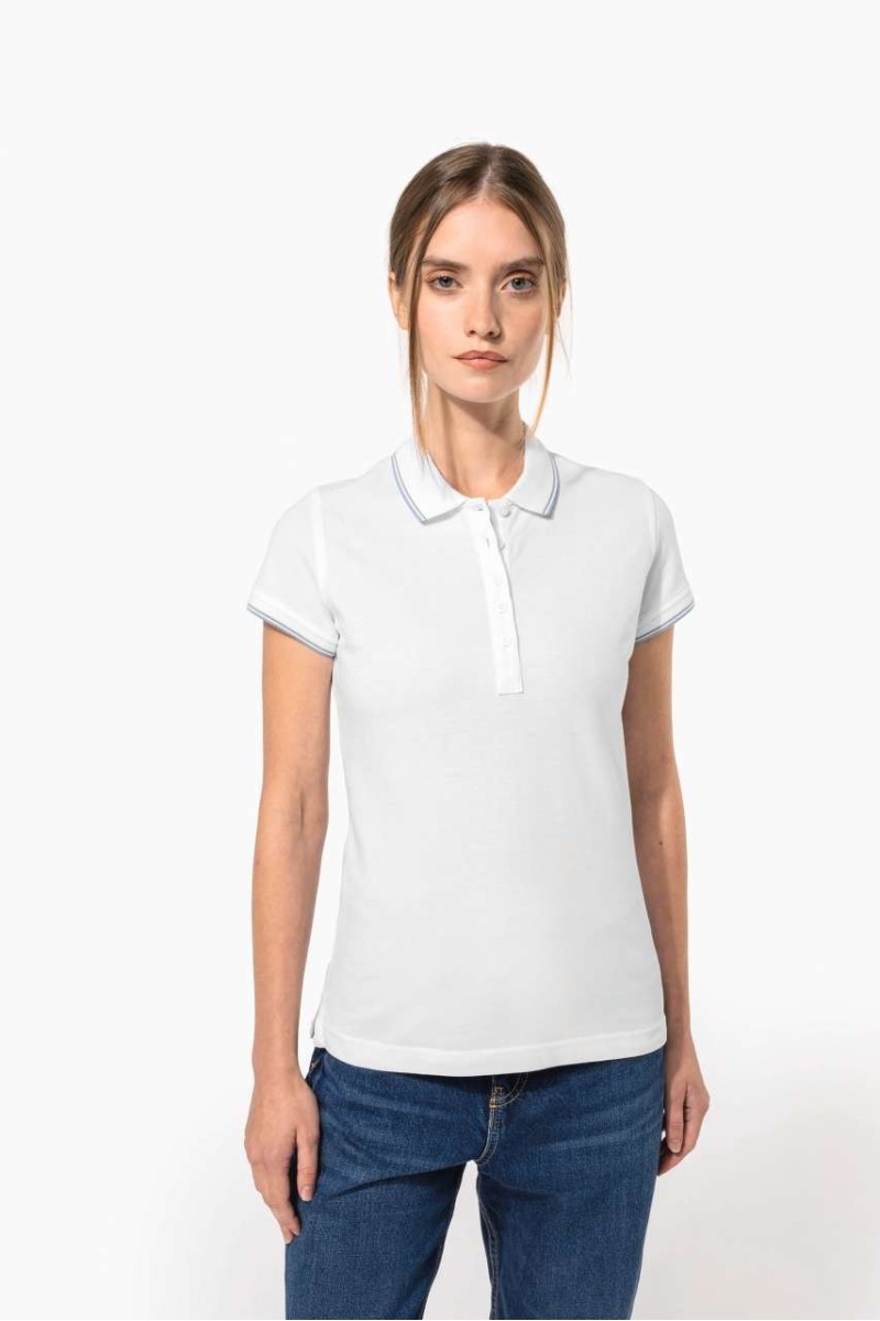 LADIES' SHORT-SLEEVED POLO SHIRT