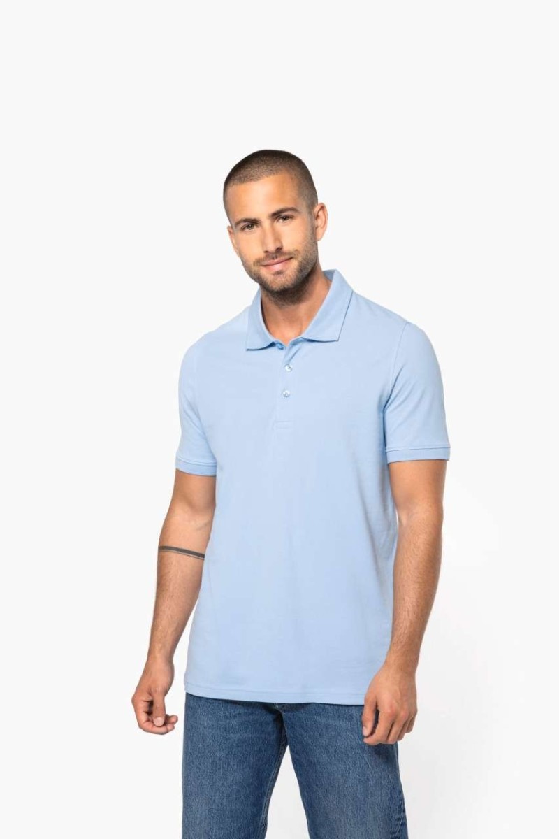 MEN'S SHORT-SLEEVED PIQUÉ POLO SHIRT