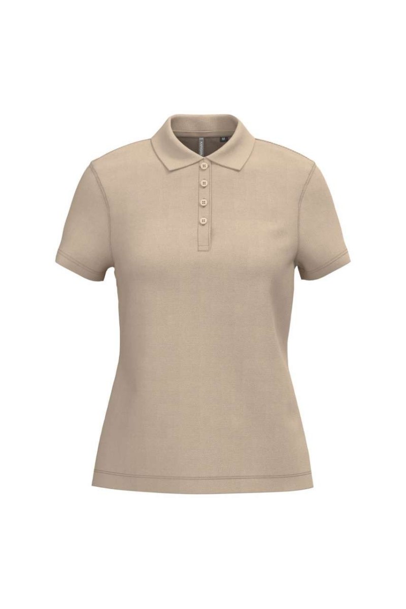LADIES’ SHORT-SLEEVED PIQUÉ POLO SHIRT