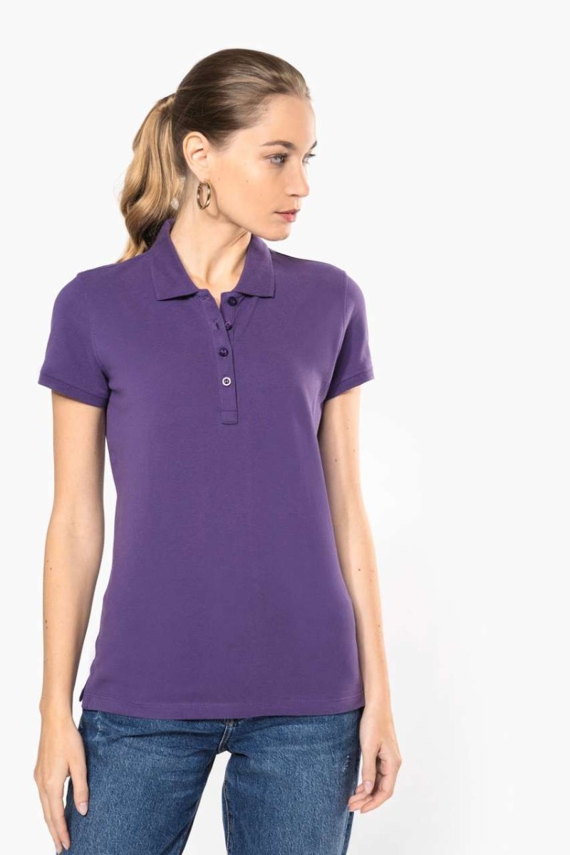 LADIES’ SHORT-SLEEVED PIQUÉ POLO SHIRT