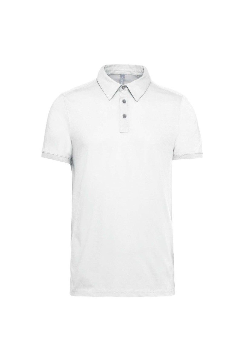 MEN'S SHORT SLEEVED JERSEY POLO SHIRT