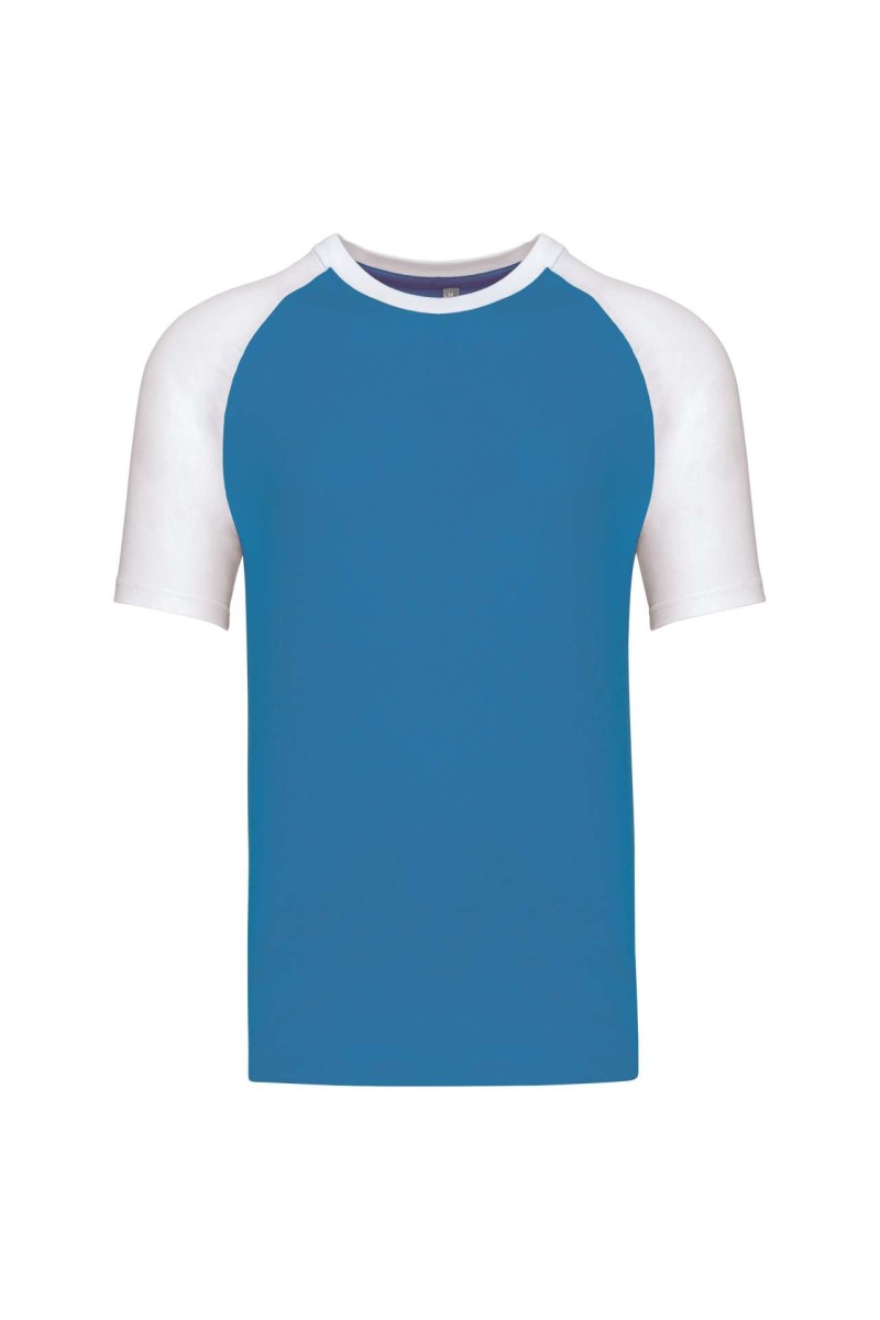 Aqua Blue/White