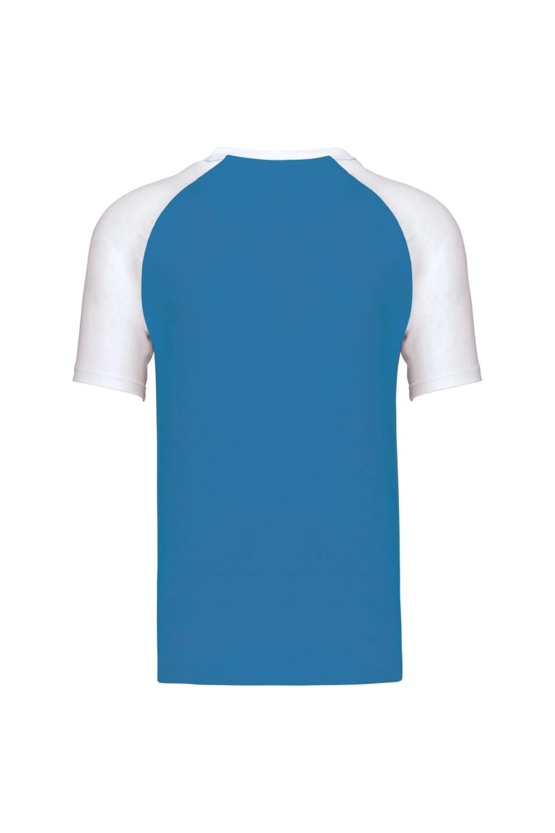Aqua Blue/White