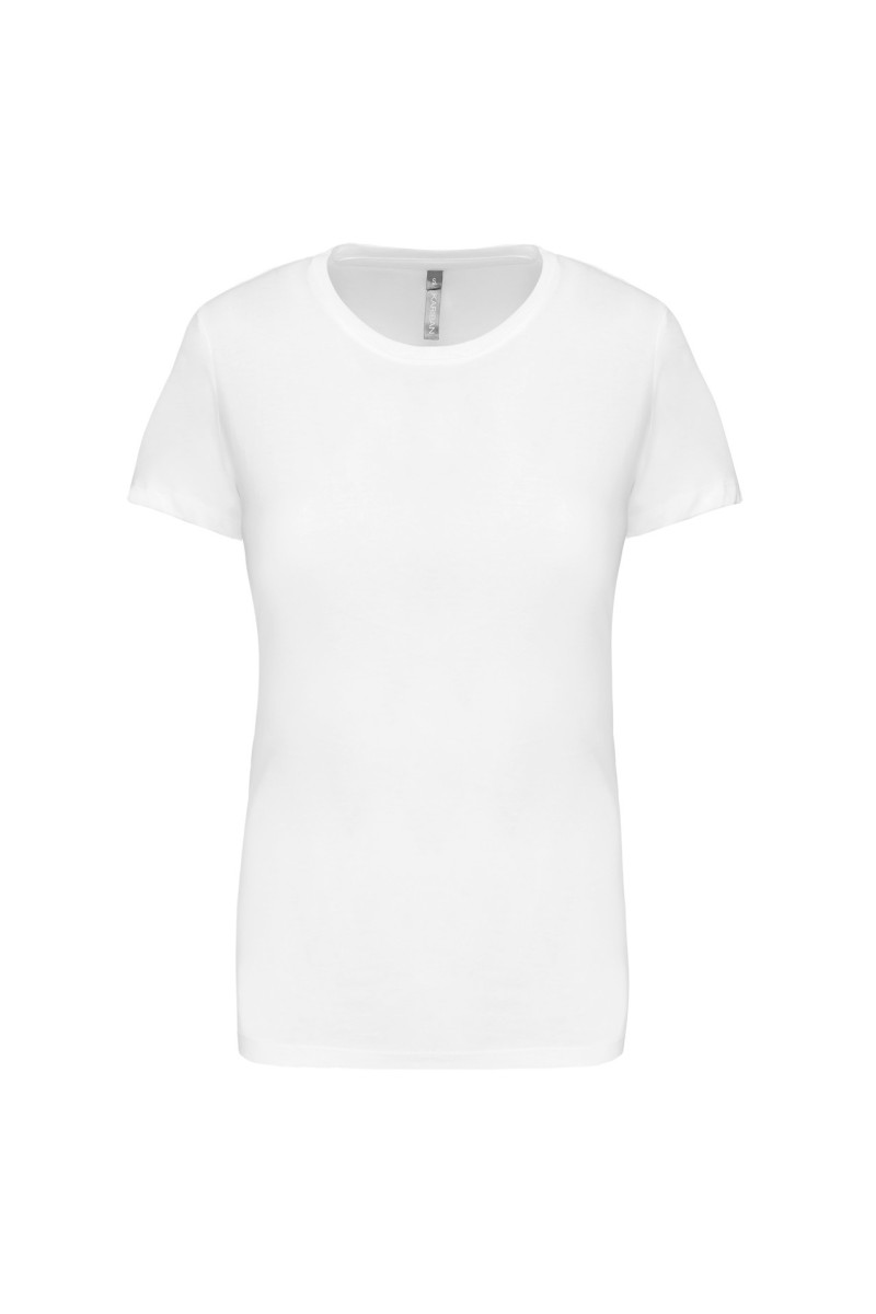 Tricou cu mânecă scurtă și gât rotund pentru femei