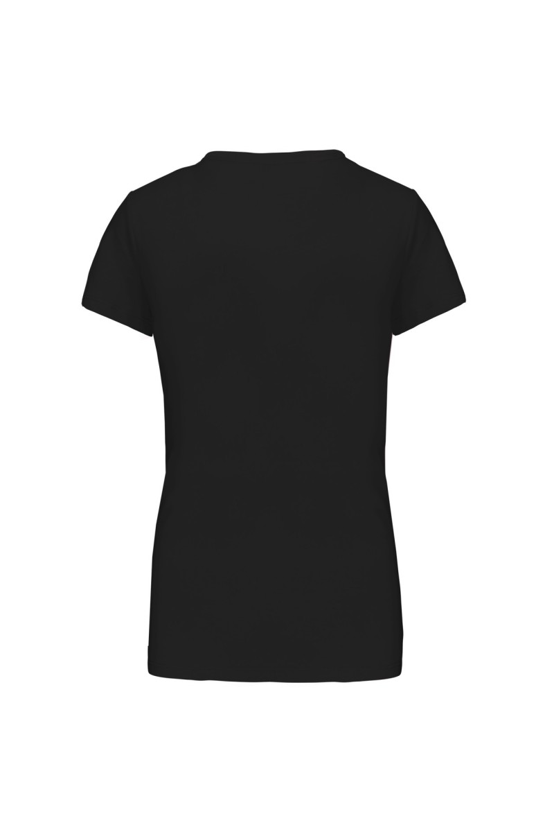 Tricou cu mânecă scurtă și gât rotund pentru femei