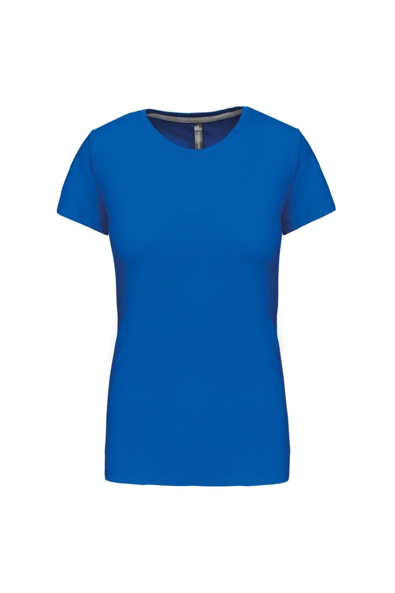 LADIES' SHORT SLEEVE CREW NECK T-SHIRT