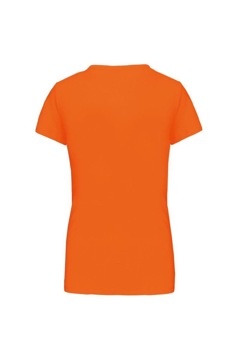 LADIES' SHORT SLEEVE CREW NECK T-SHIRT
