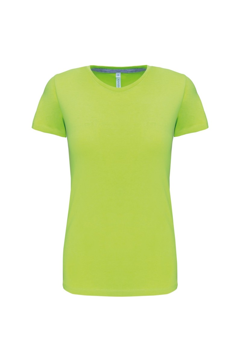 LADIES' SHORT SLEEVE CREW NECK T-SHIRT