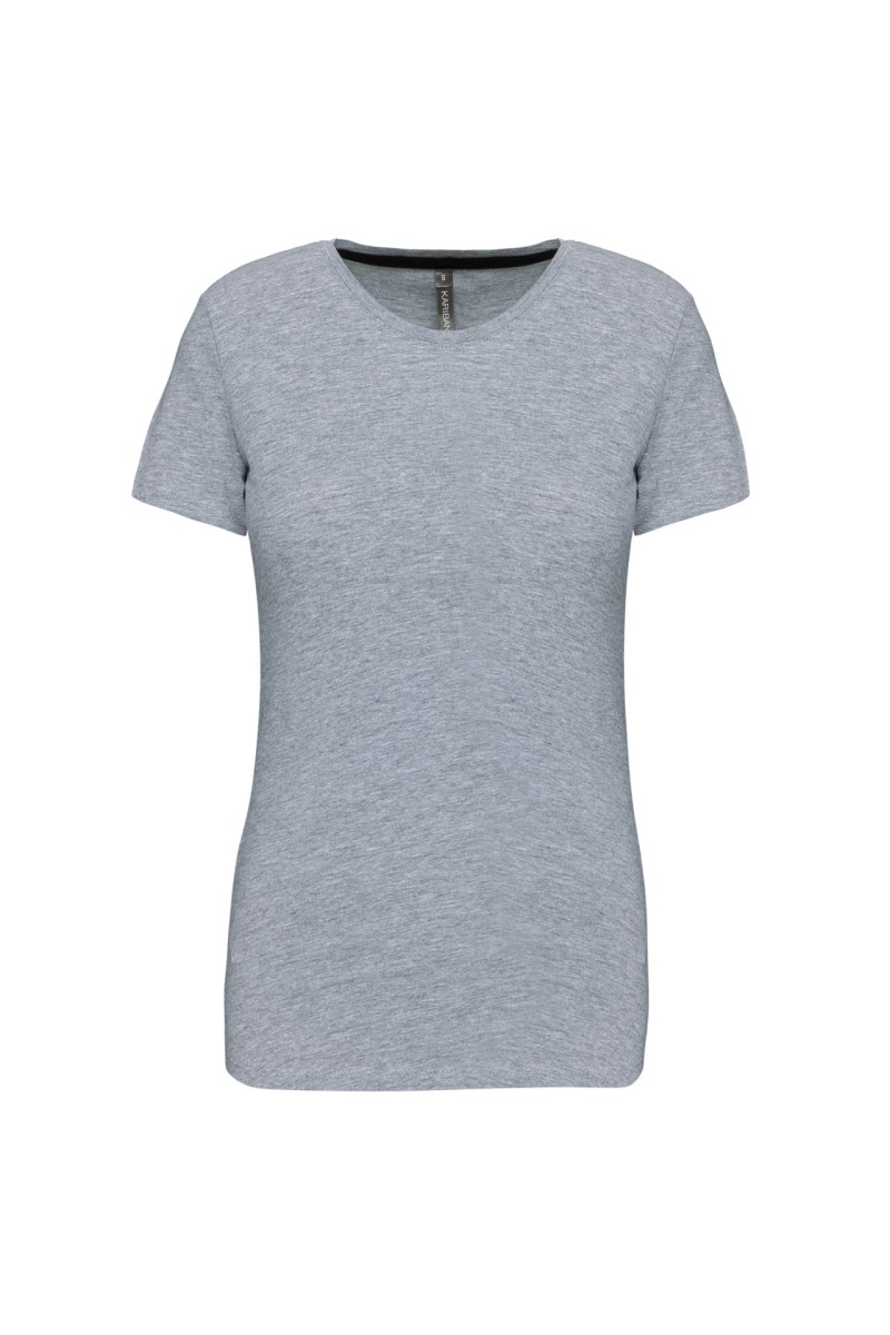 LADIES' SHORT SLEEVE CREW NECK T-SHIRT