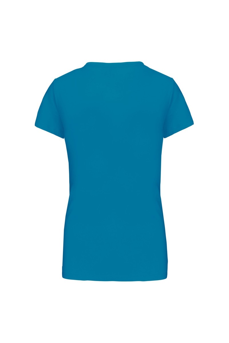 Tricou cu mânecă scurtă și gât rotund pentru femei