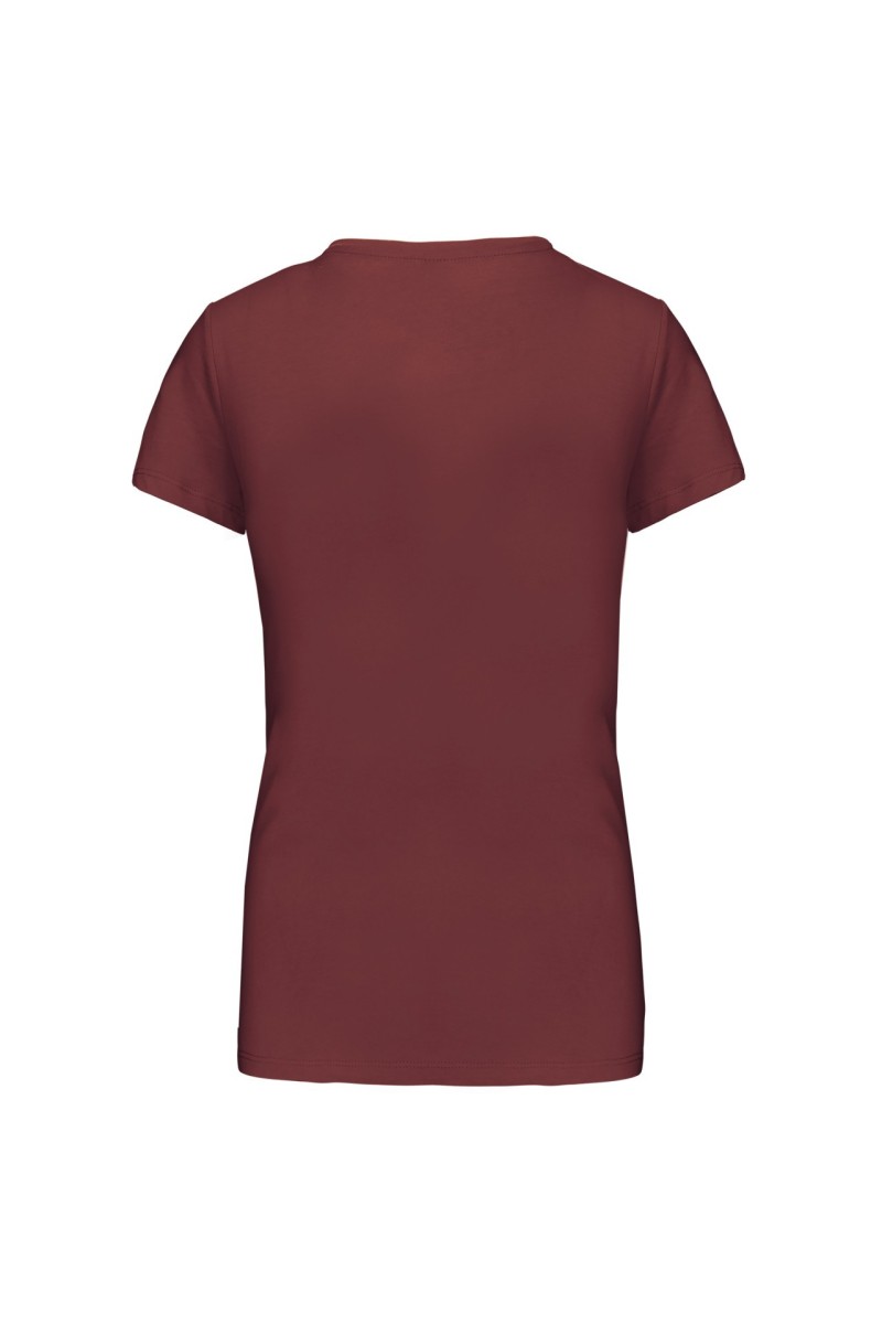 Tricou cu mânecă scurtă și gât rotund pentru femei