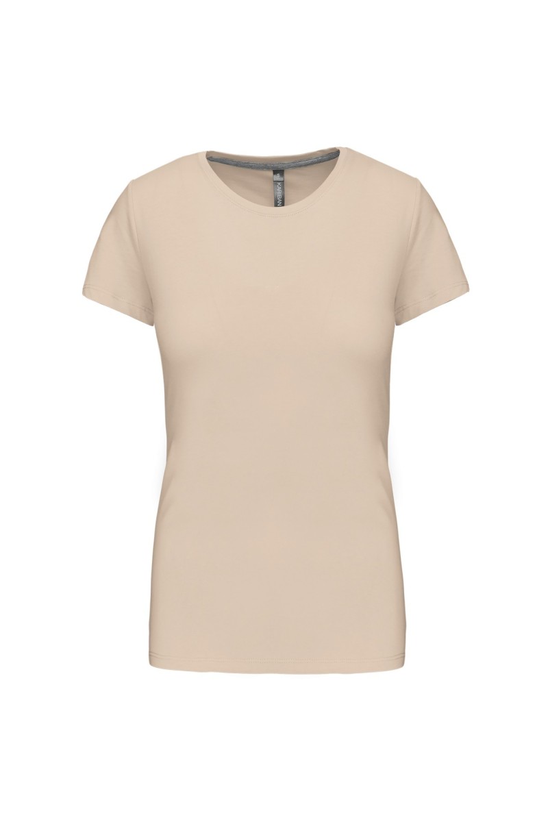 LADIES' SHORT SLEEVE CREW NECK T-SHIRT