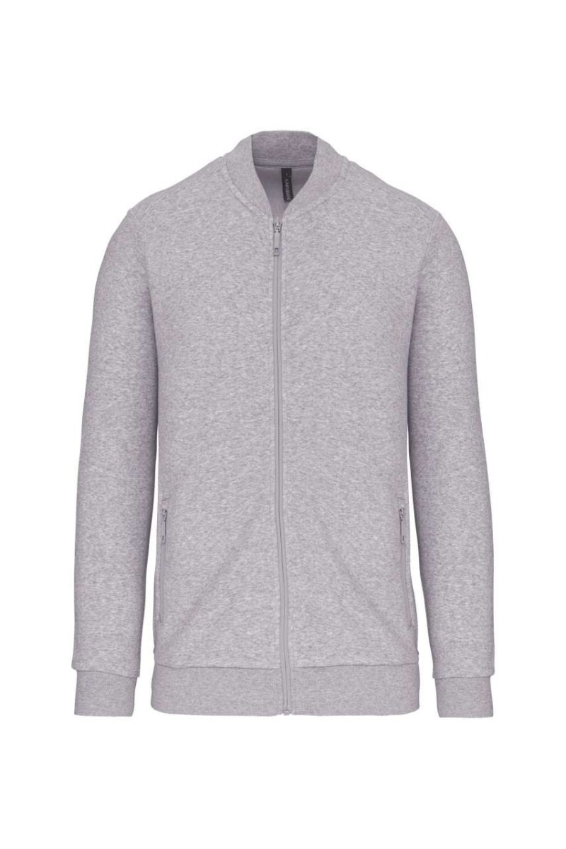 FULL ZIP FLEECE SWEATSHIRT