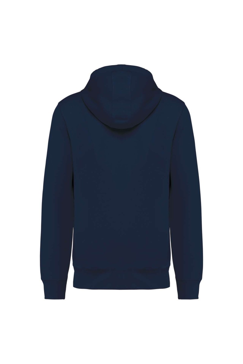 UNISEX ECO-FRIENDLY FRENCH TERRY ZIPPED HOODED SWEATSHIRT