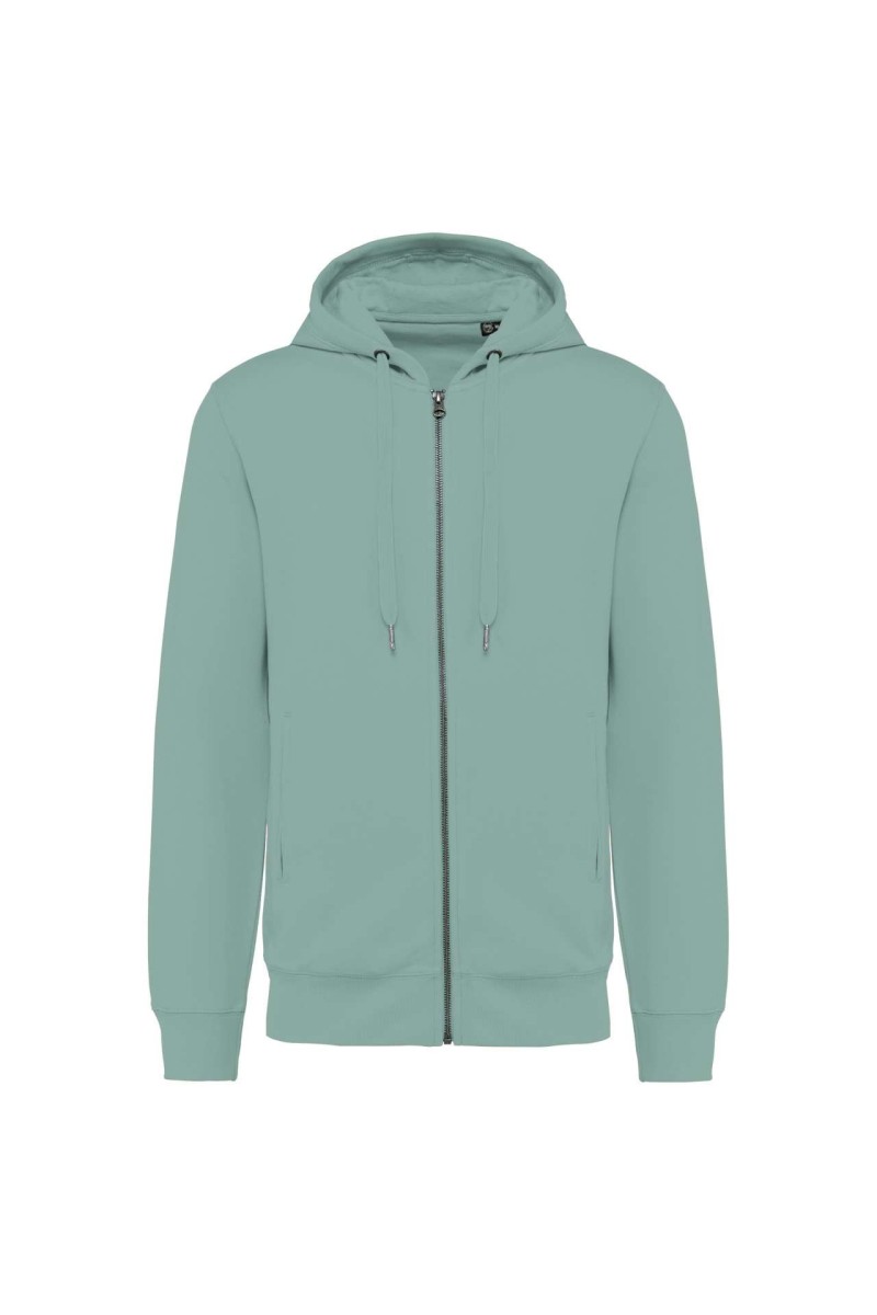 Hanorac cu fermoar și glugă eco-friendly unisex