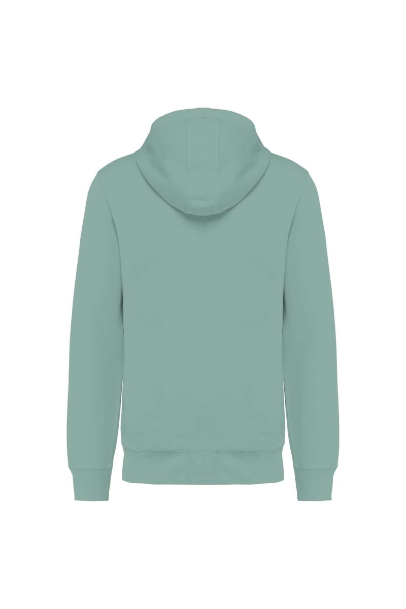 UNISEX ECO-FRIENDLY FRENCH TERRY ZIPPED HOODED SWEATSHIRT