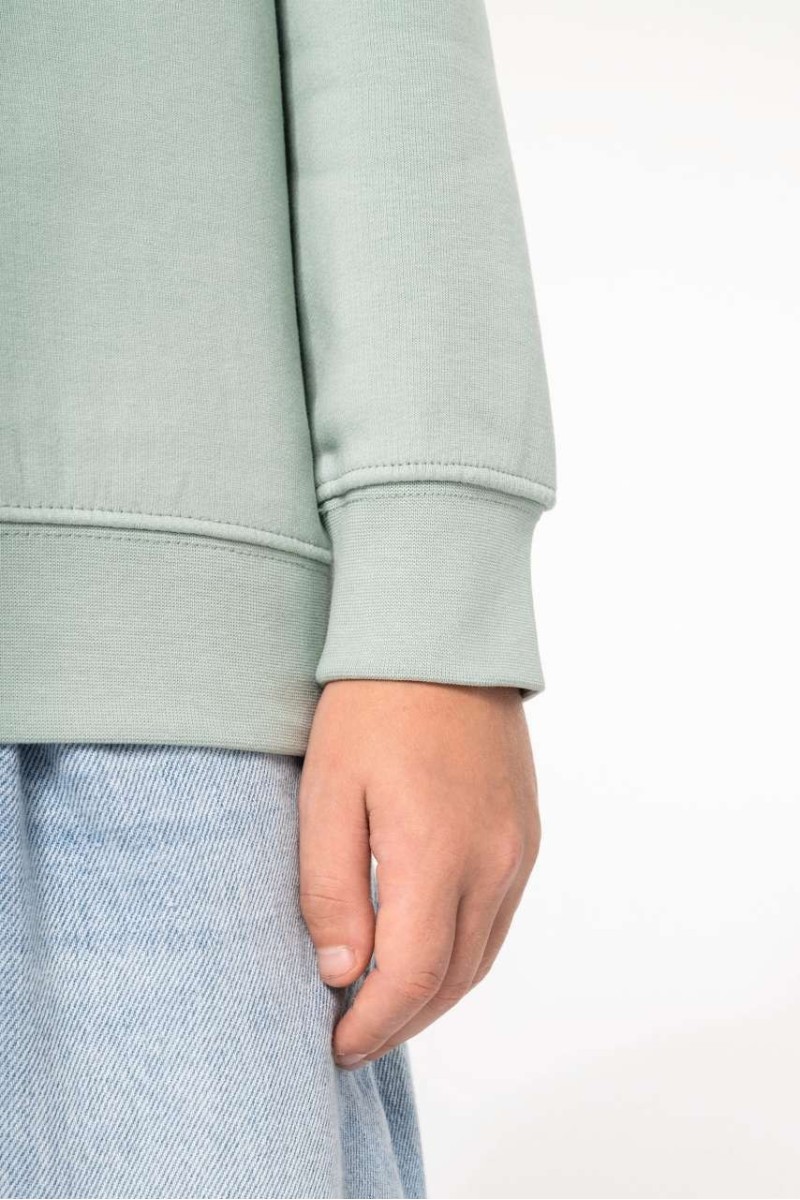 KIDS' ECO-FRIENDLY CREW NECK SWEATSHIRT