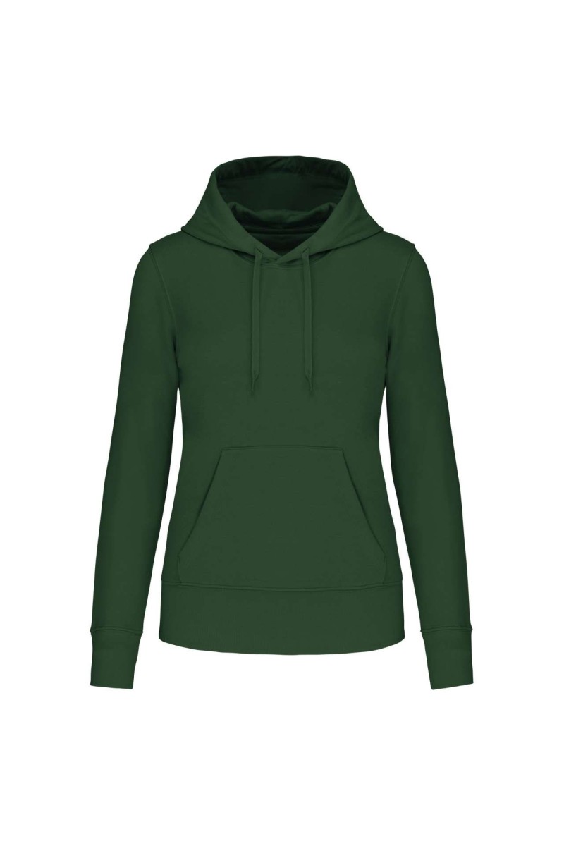 LADIES' ECO-FRIENDLY HOODED SWEATSHIRT