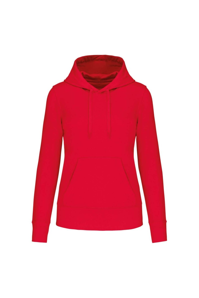 LADIES' ECO-FRIENDLY HOODED SWEATSHIRT