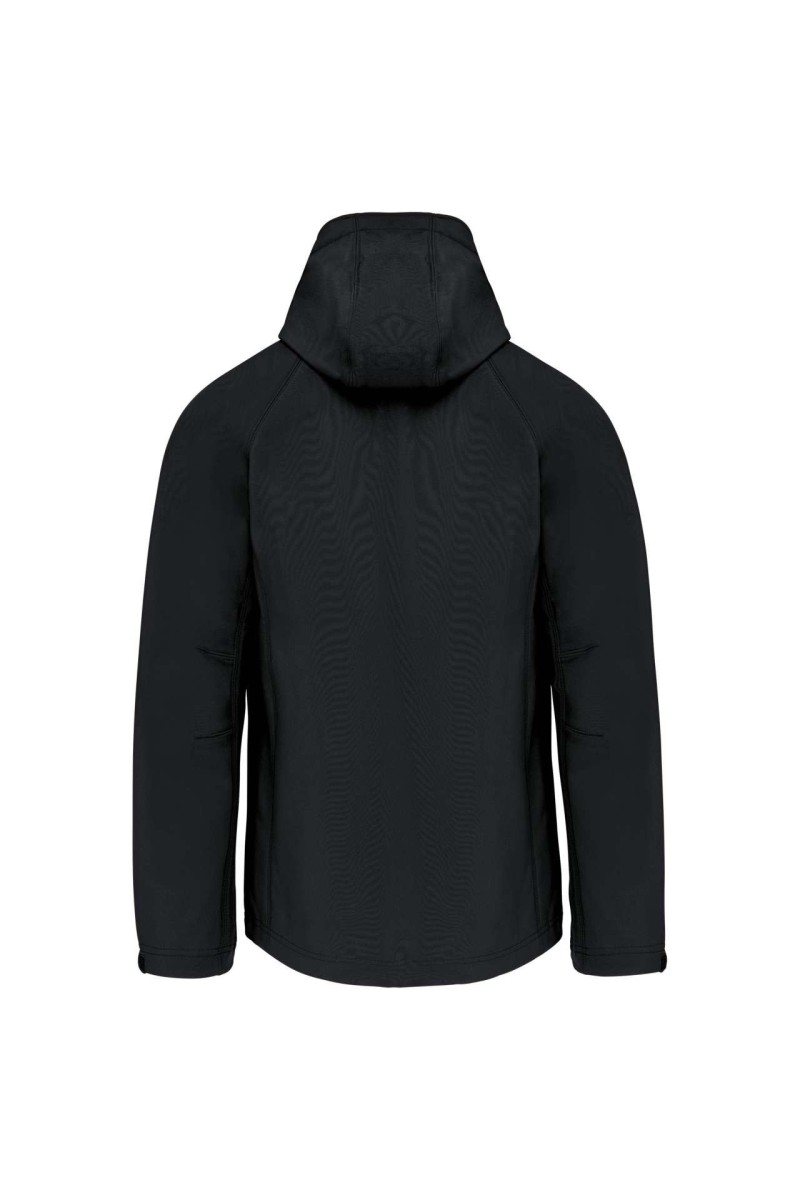 Jachetă softshell pentru bărbați cu glugă detașabilă