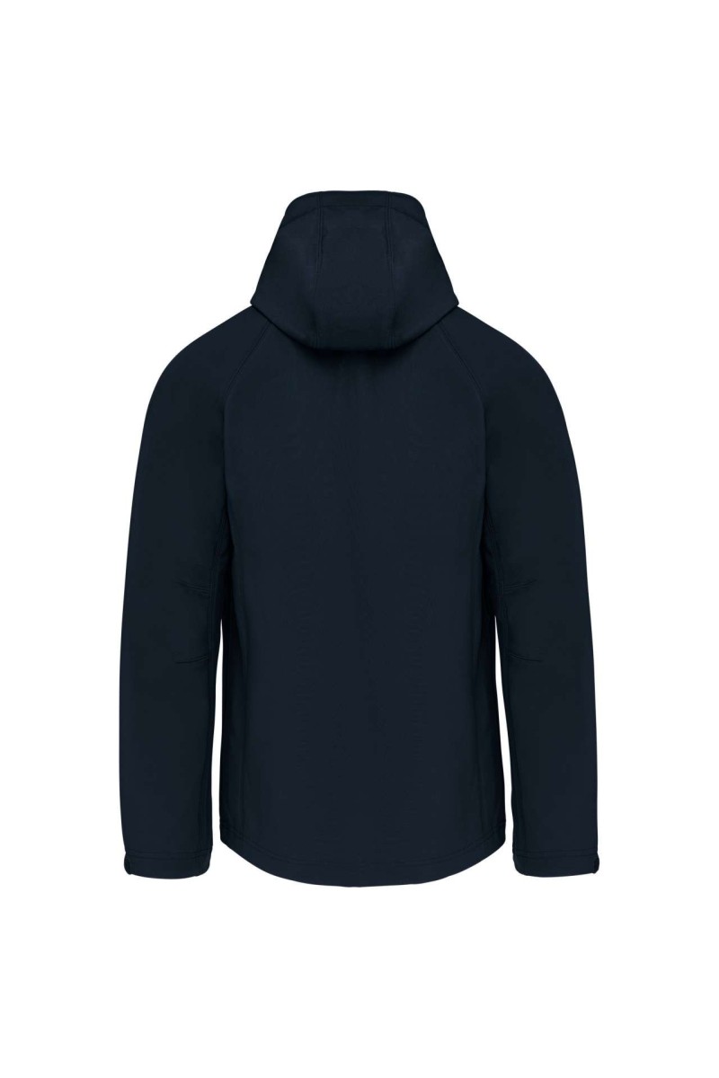 Jachetă softshell pentru bărbați cu glugă detașabilă